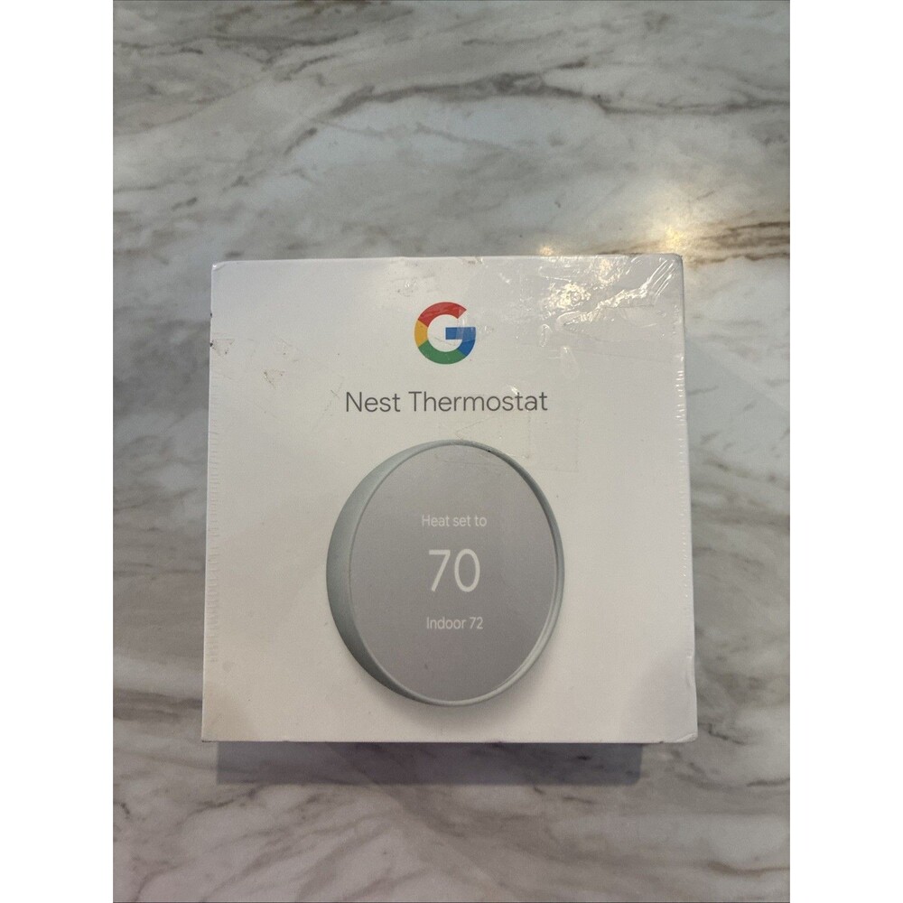 Google Nest G4CVZ Programmable Wi-Fi Thermostat - Fog Gray
